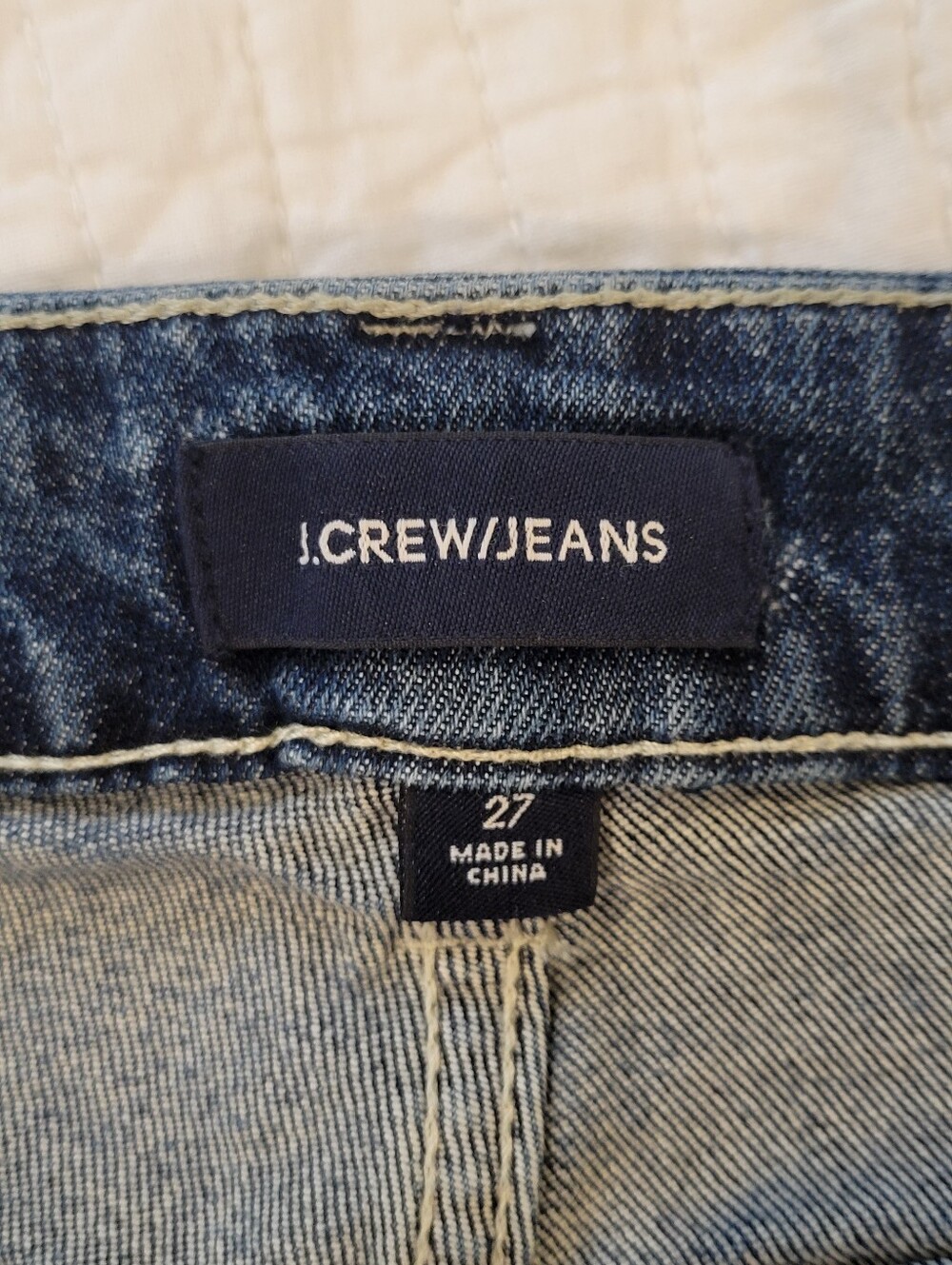 J. Crew Factory Deep Indigo Jeans - Picture 2 of 7